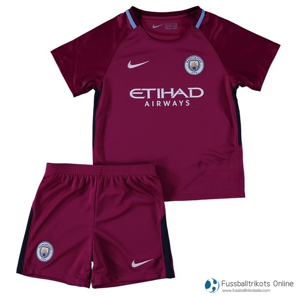 Manchester City Trikot Kinder Auswarts 2017-18 Fussballtrikots Günstig